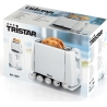Tristar Toaster | Tristar | BR-1009 | Power 750 W | Number of slots 2 | Housing material Metal | White