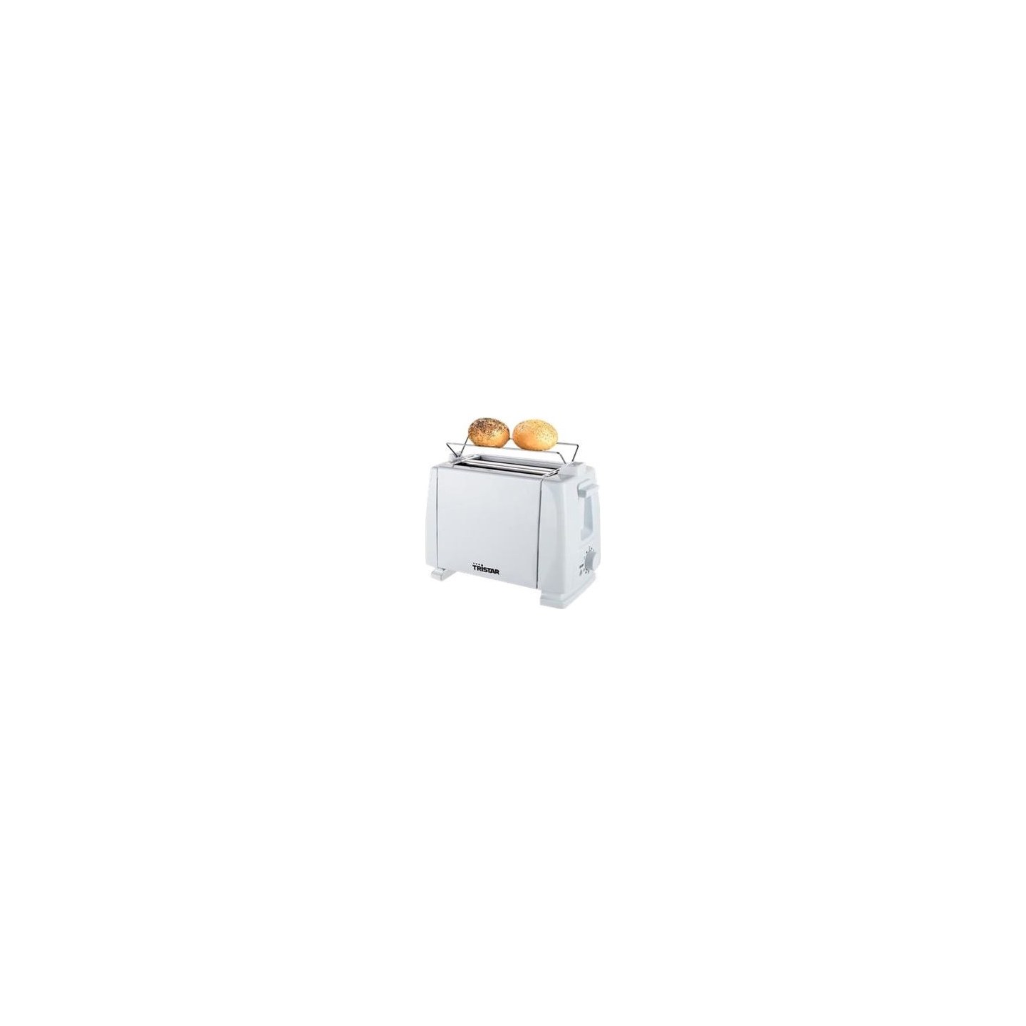 Tristar Toaster | Tristar | BR-1009 | Power 750 W | Number of slots 2 | Housing material Metal | White