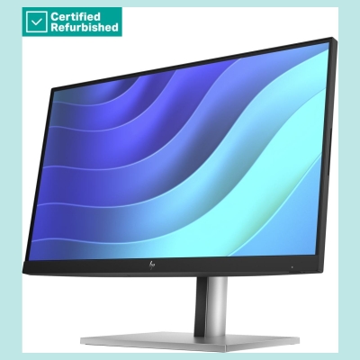 HP RENEW SILVER HP E22 G5 FHD Monitor - 21.5" 1920x1080 FHD 250-nit 75Hz AG, IPS, HDMI/DisplayPort, 4x USB-A, height adjustable/