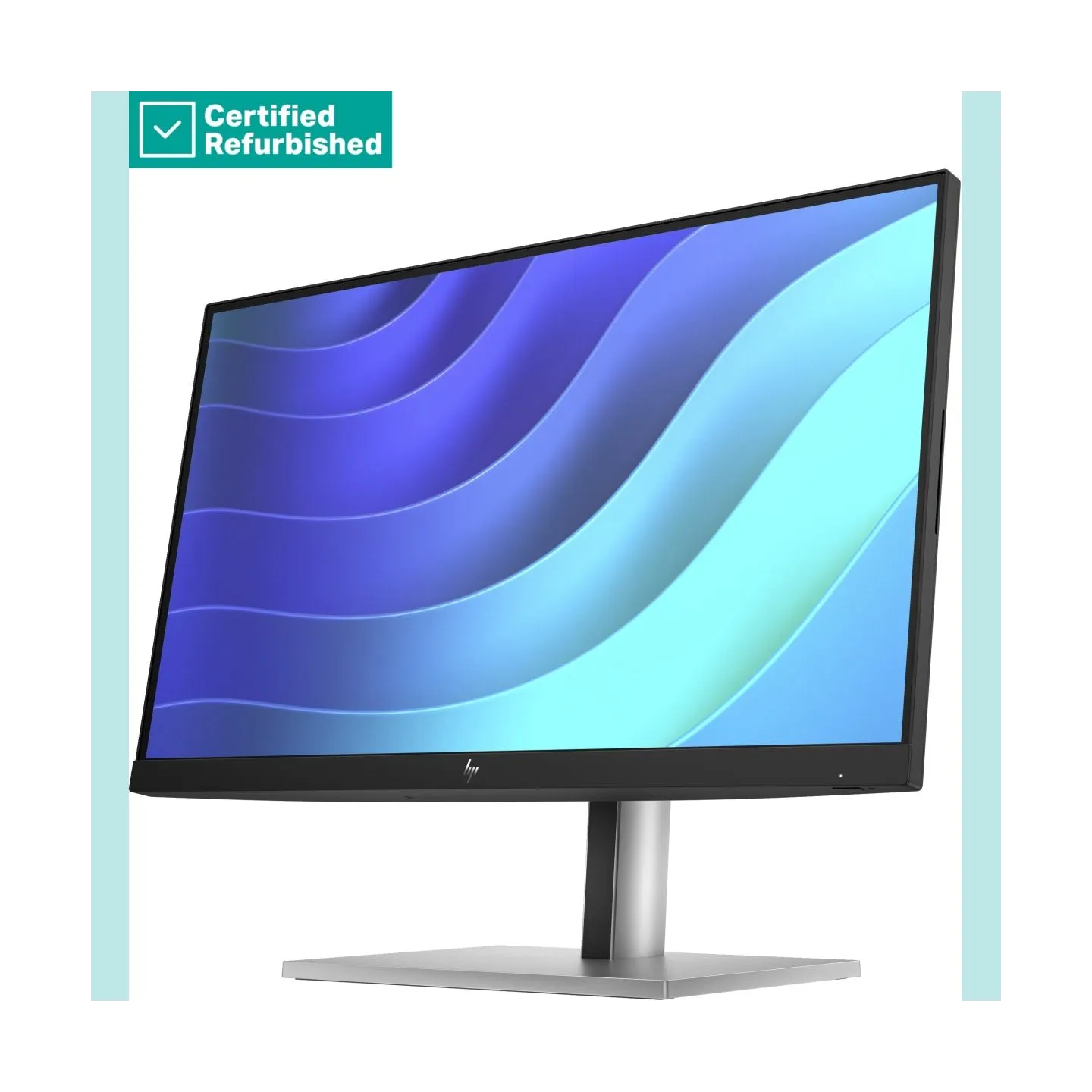 HP RENEW SILVER HP E22 G5 FHD Monitor - 21.5" 1920x1080 FHD 250-nit 75Hz AG, IPS, HDMI/DisplayPort, 4x USB-A, height adjustable/