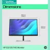 HP RENEW SILVER HP E22 G5 FHD Monitor - 21.5" 1920x1080 FHD 250-nit 75Hz AG, IPS, HDMI/DisplayPort, 4x USB-A, height adjustable/