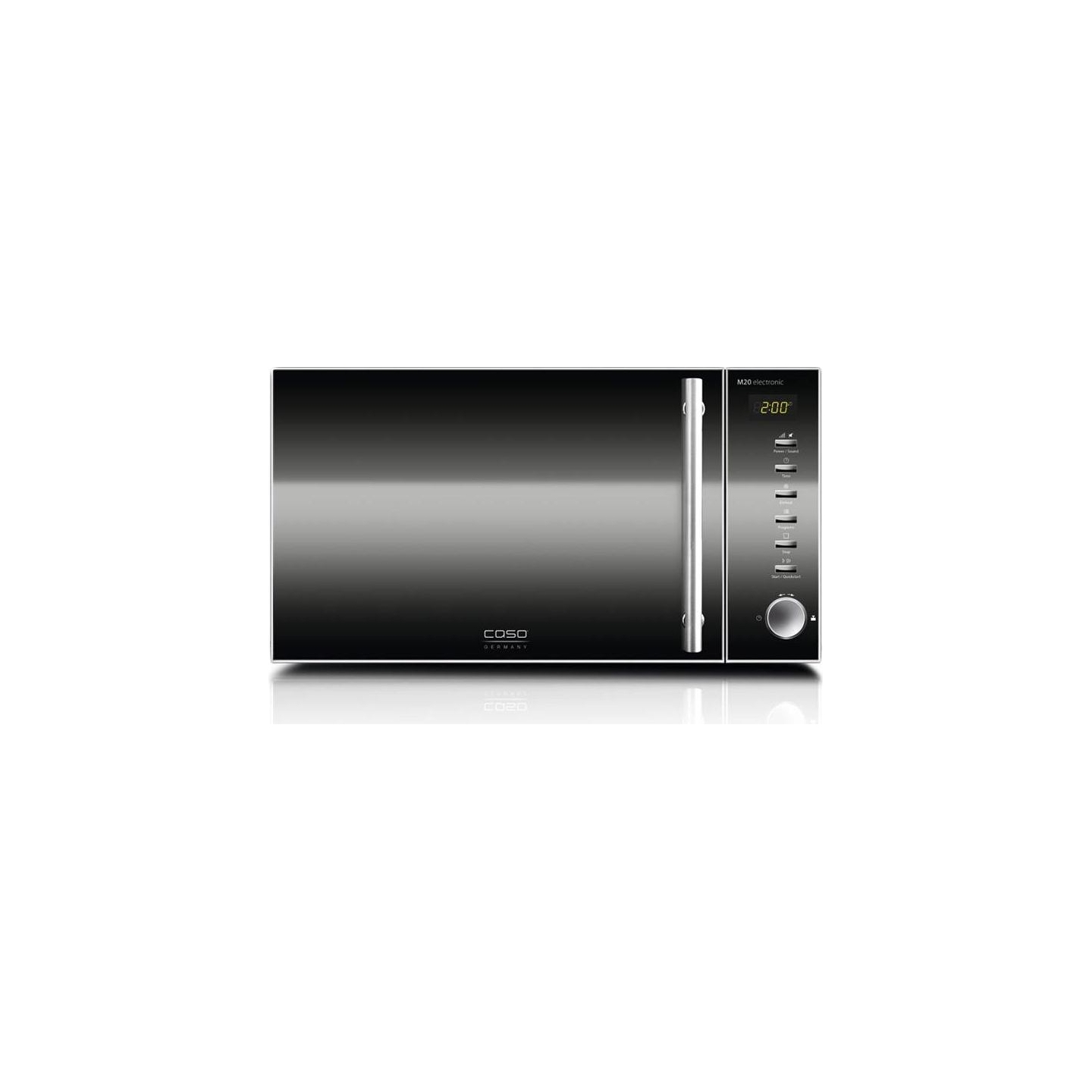 Caso | Microwave oven | M 20 | Free standing | 800 W | Stainless steel