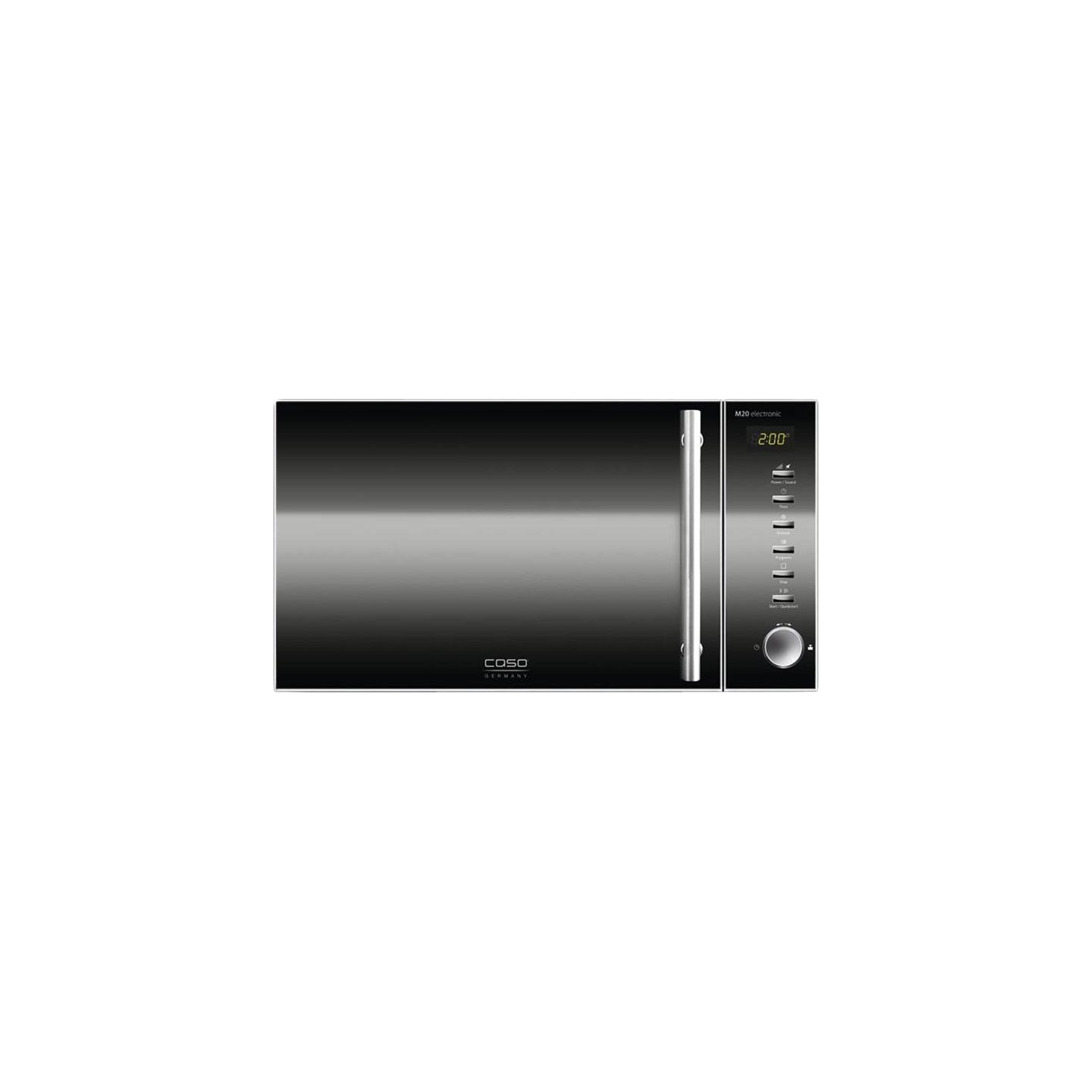 Caso | Microwave oven | M 20 | Free standing | 800 W | Stainless steel