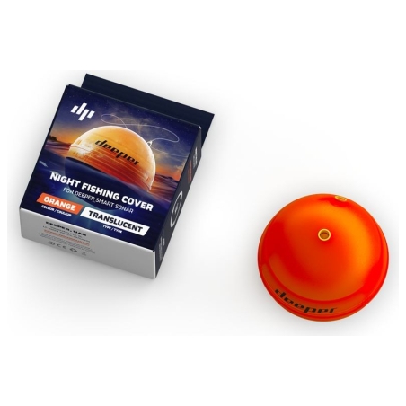 Deeper | ITGAM0001 | Night cover | Night Fishing Cover | Orange