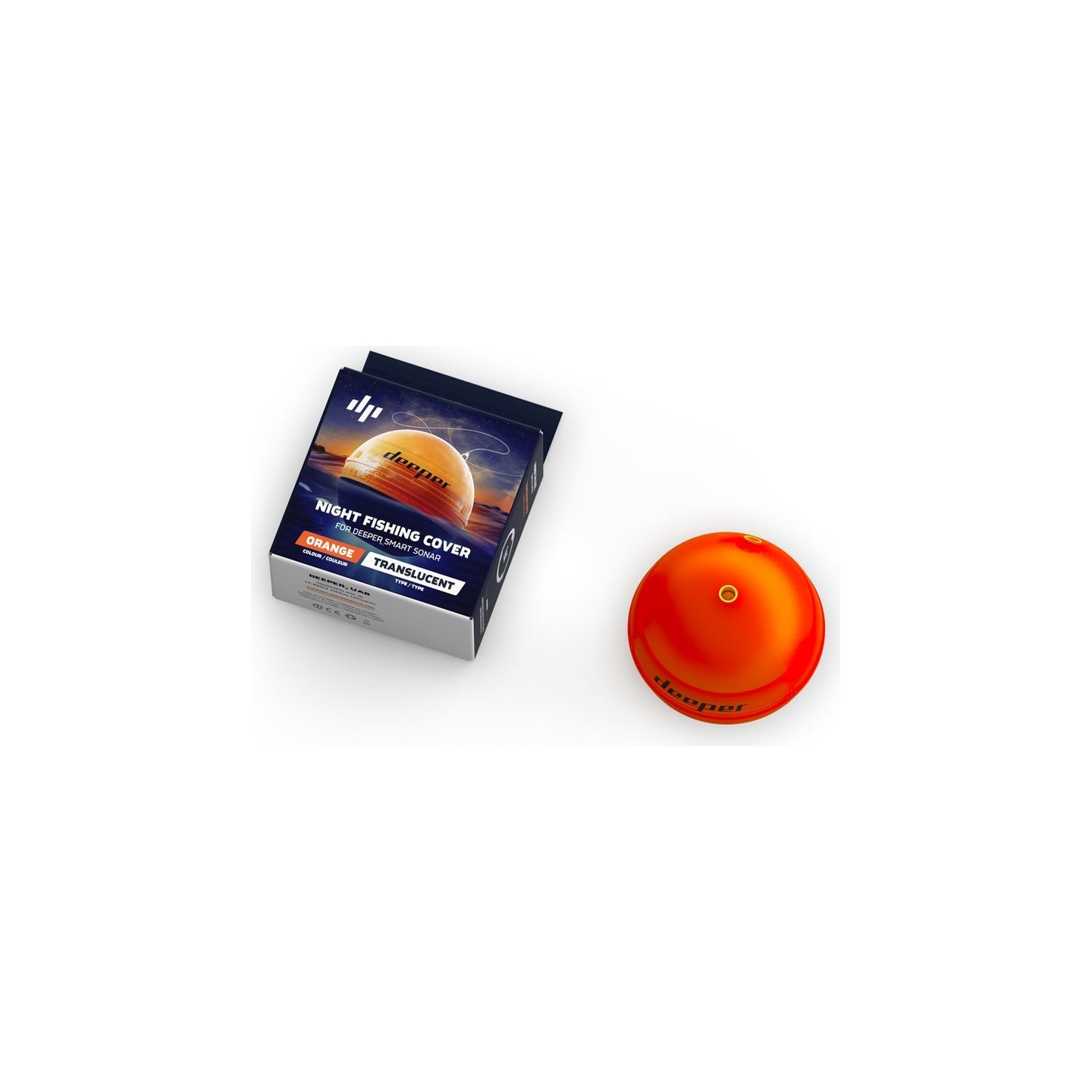 Deeper | ITGAM0001 | Night cover | Night Fishing Cover | Orange