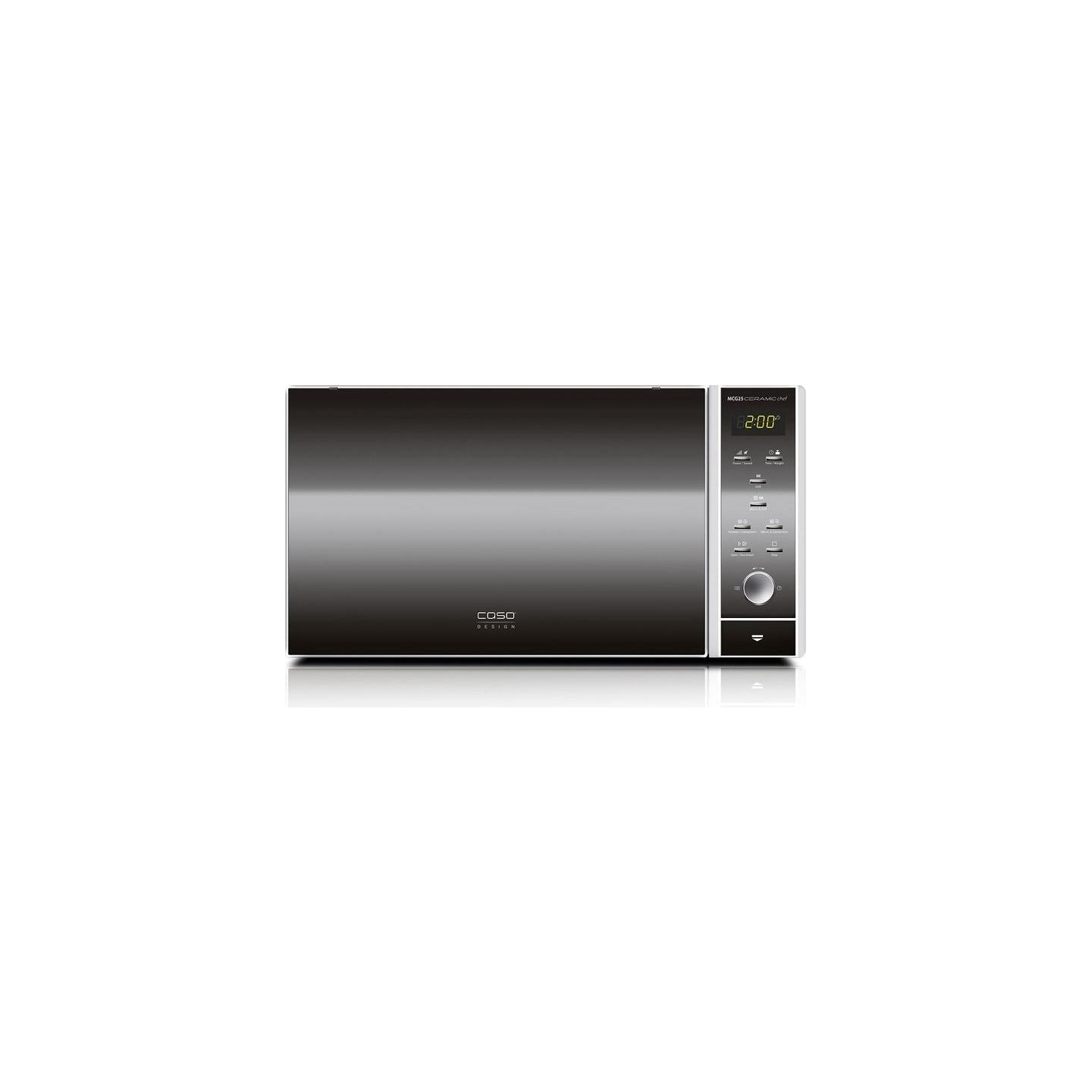 Caso | Microwave oven | MCG 25 | Free standing | 25 L | 900 W | Convection | Grill | Black