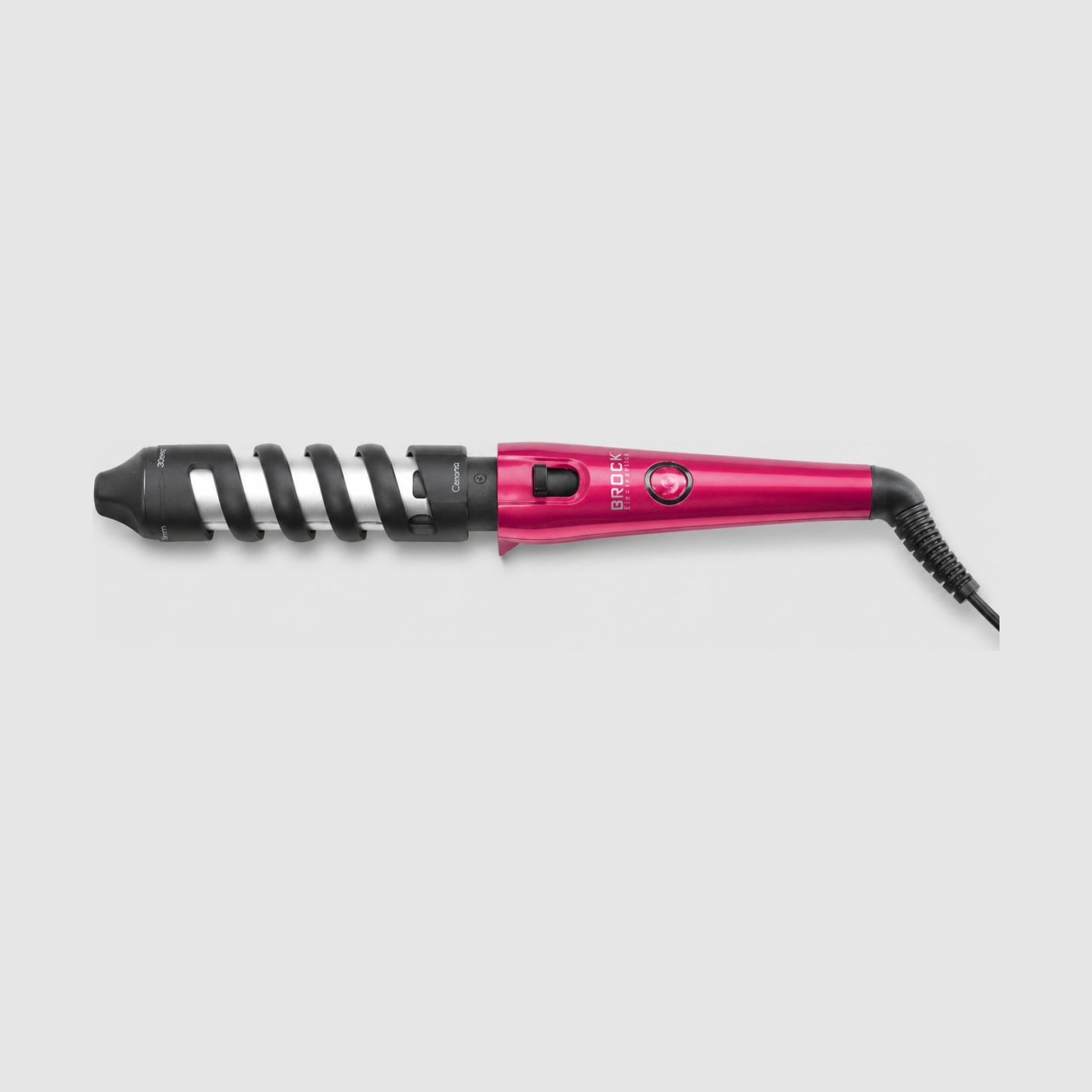 Brock HC 6201 PK Curling Iron 40W Hair Styler, Pink