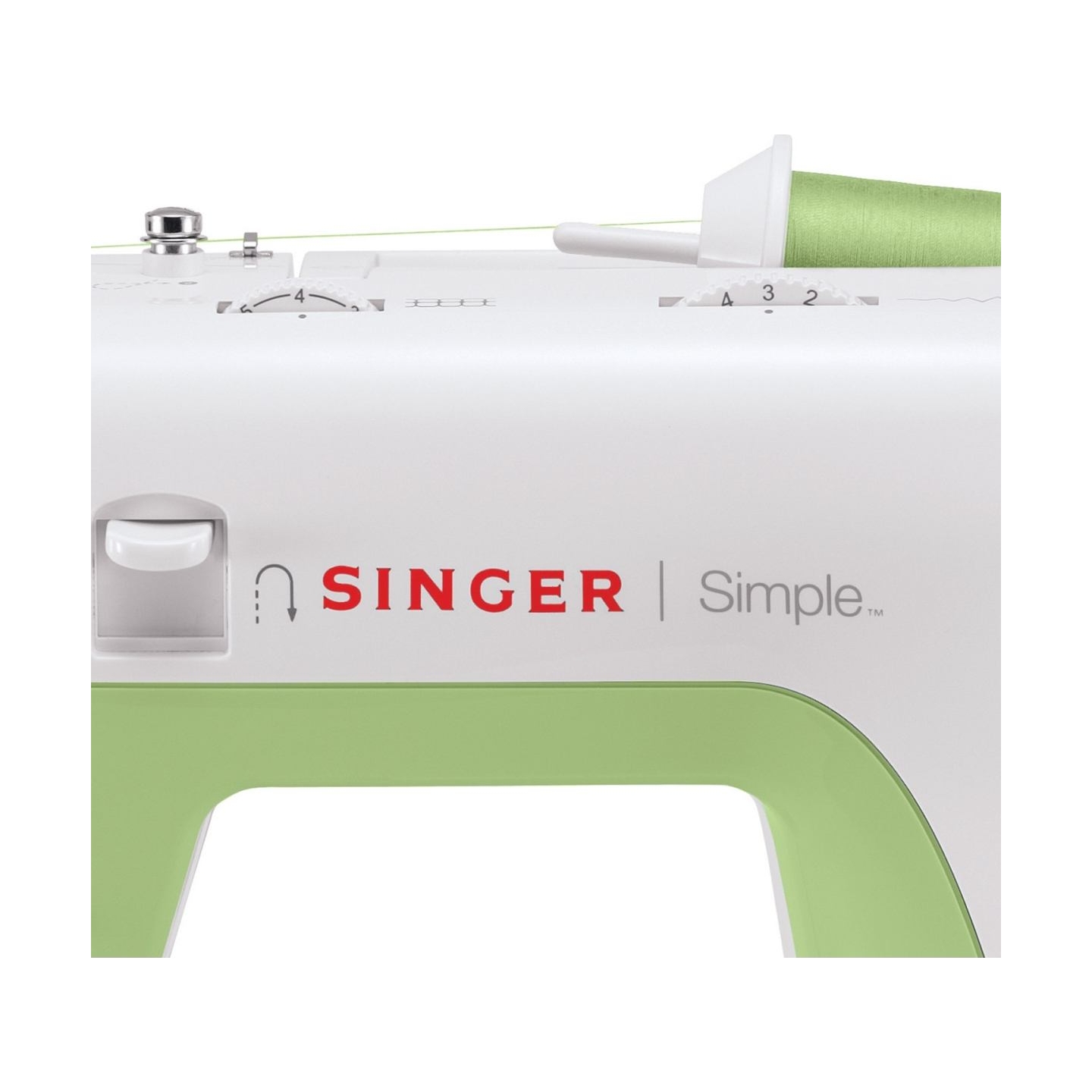 Singer | Sewing Machine | Simple 3229 | Number of stitches 31 | Number of buttonholes 1 | White/Green