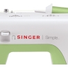 Singer | Sewing Machine | Simple 3229 | Number of stitches 31 | Number of buttonholes 1 | White/Green