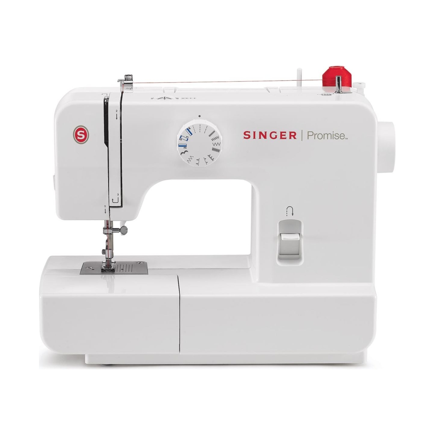 Singer | Sewing Machine | Promise 1408 | Number of stitches 8 | Number of buttonholes 1 | White