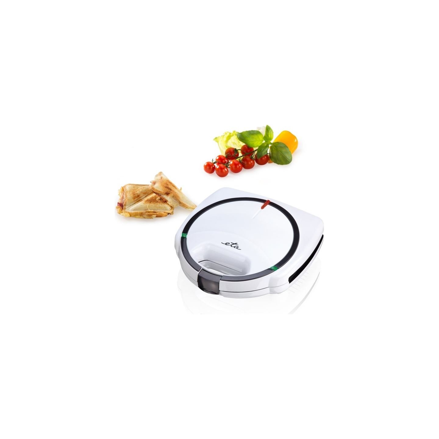 ETA | Sandwich maker | Pievo ETA015190000 | 750 W | Number of plates 1 | Number of pastry 2 | White