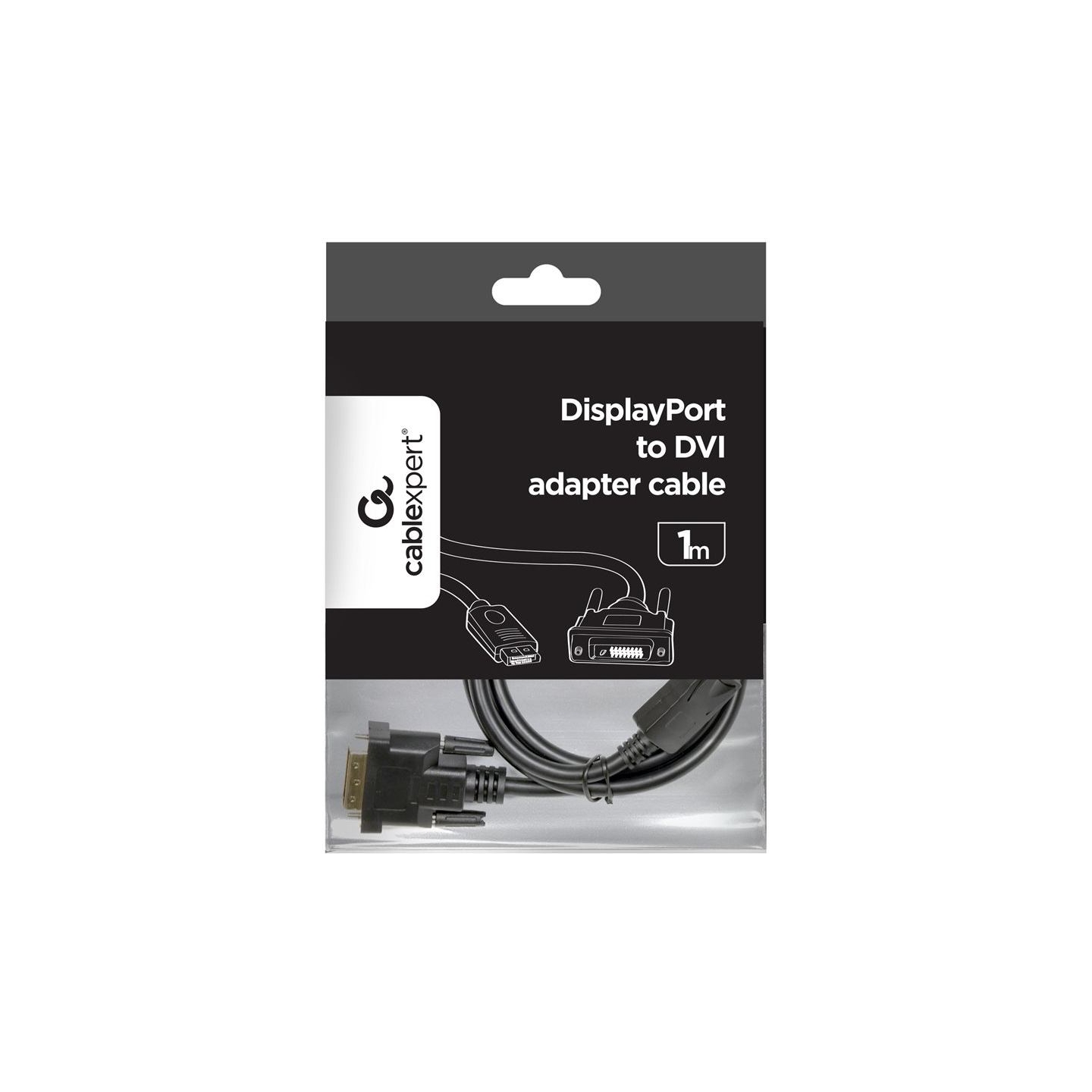 Cablexpert | DisplayPort adapter cable | DisplayPort | DVI | DP to DVI-D | 1 m