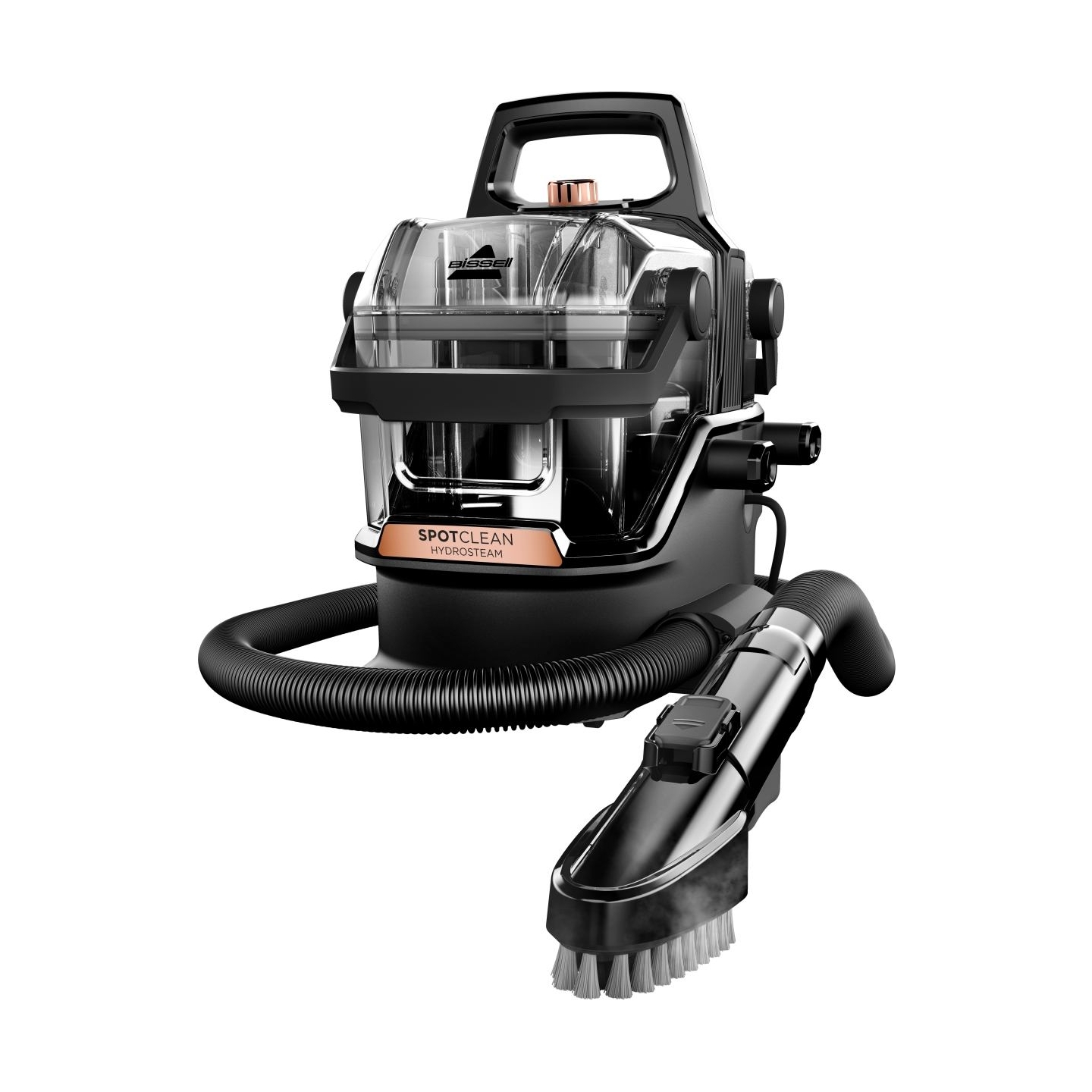 Bissell | Portable Carpet and Upholstery Cleaner | SpotClean HydroSteam Pro | Corded operating | Washing function | 1000 W | Bla