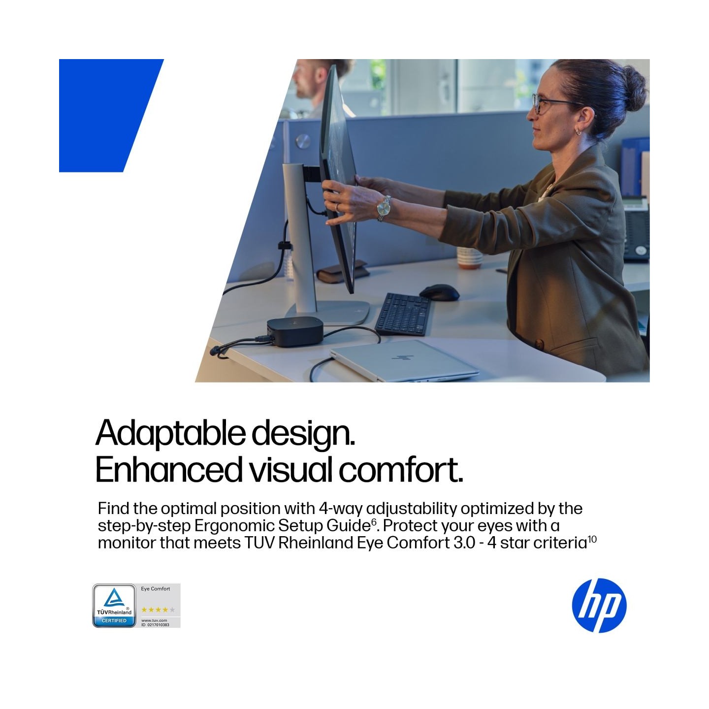 HP 527pf Series 5 Pro FHD Monitor - 27" 1920x1080 FHD 350-nit 120Hz AG, IPS, HDMI/DisplayPort, 4x USB-A, height adjustable/tilt/