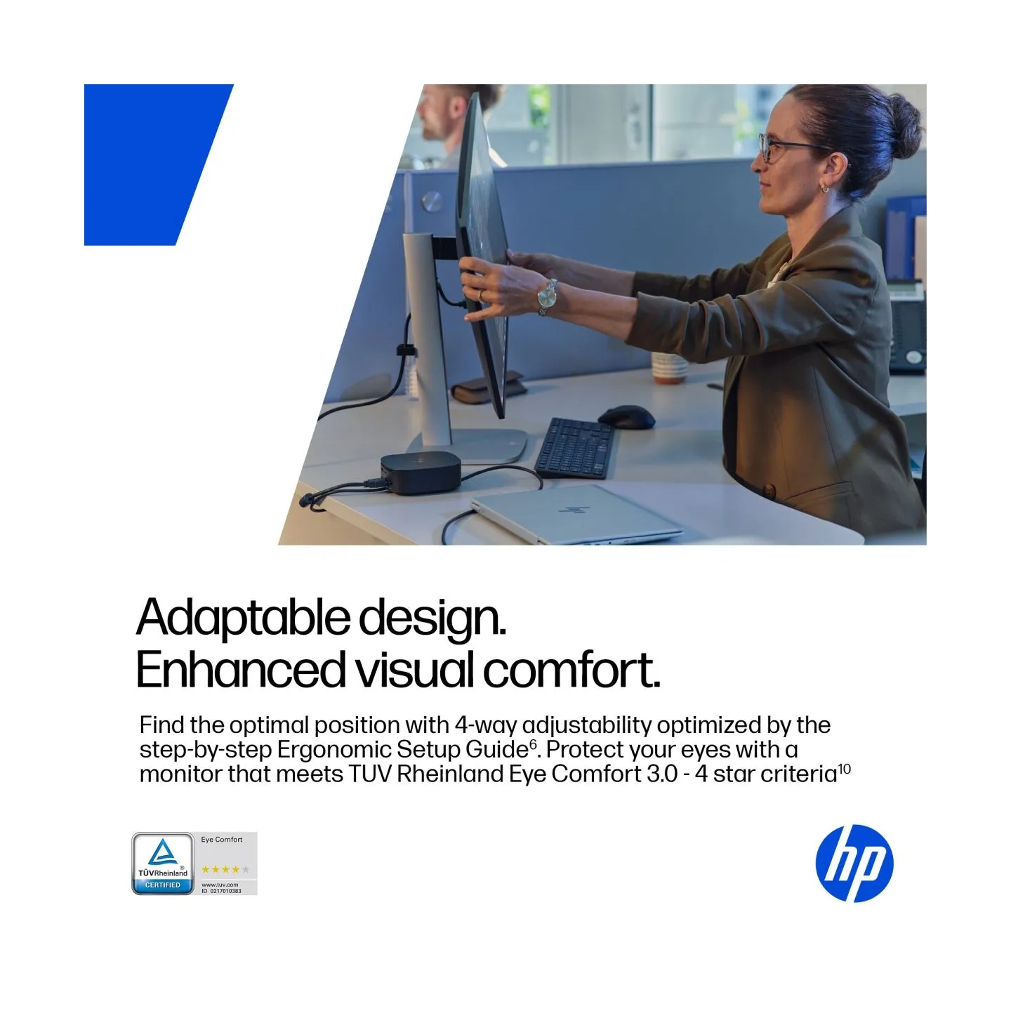 HP 527pf Series 5 Pro FHD Monitor - 27" 1920x1080 FHD 350-nit 120Hz AG, IPS, HDMI/DisplayPort, 4x USB-A, height adjustable/tilt/