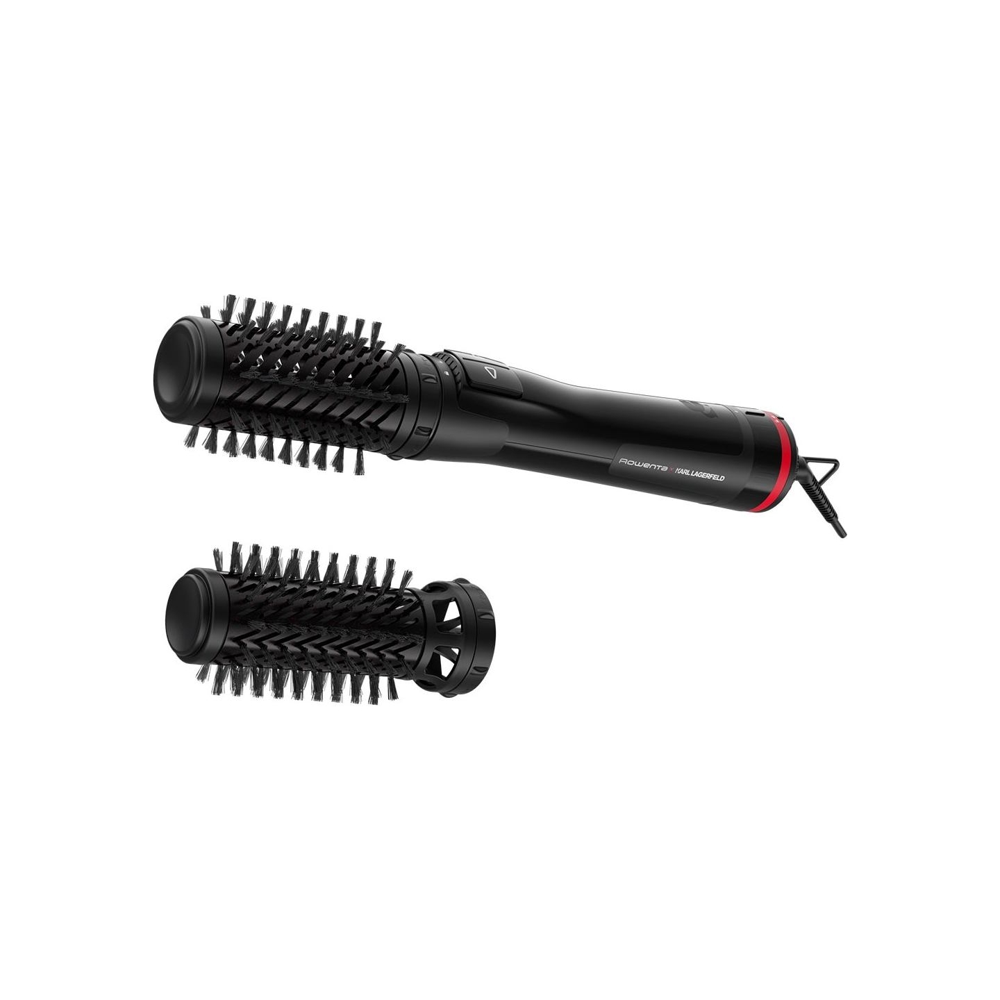 Rowenta Activ Keratin and Shine Hair Brush | x Karl Lagerfeld CF952LF0 | Ion conditioning | Number of heating levels 2 | 1000 W 