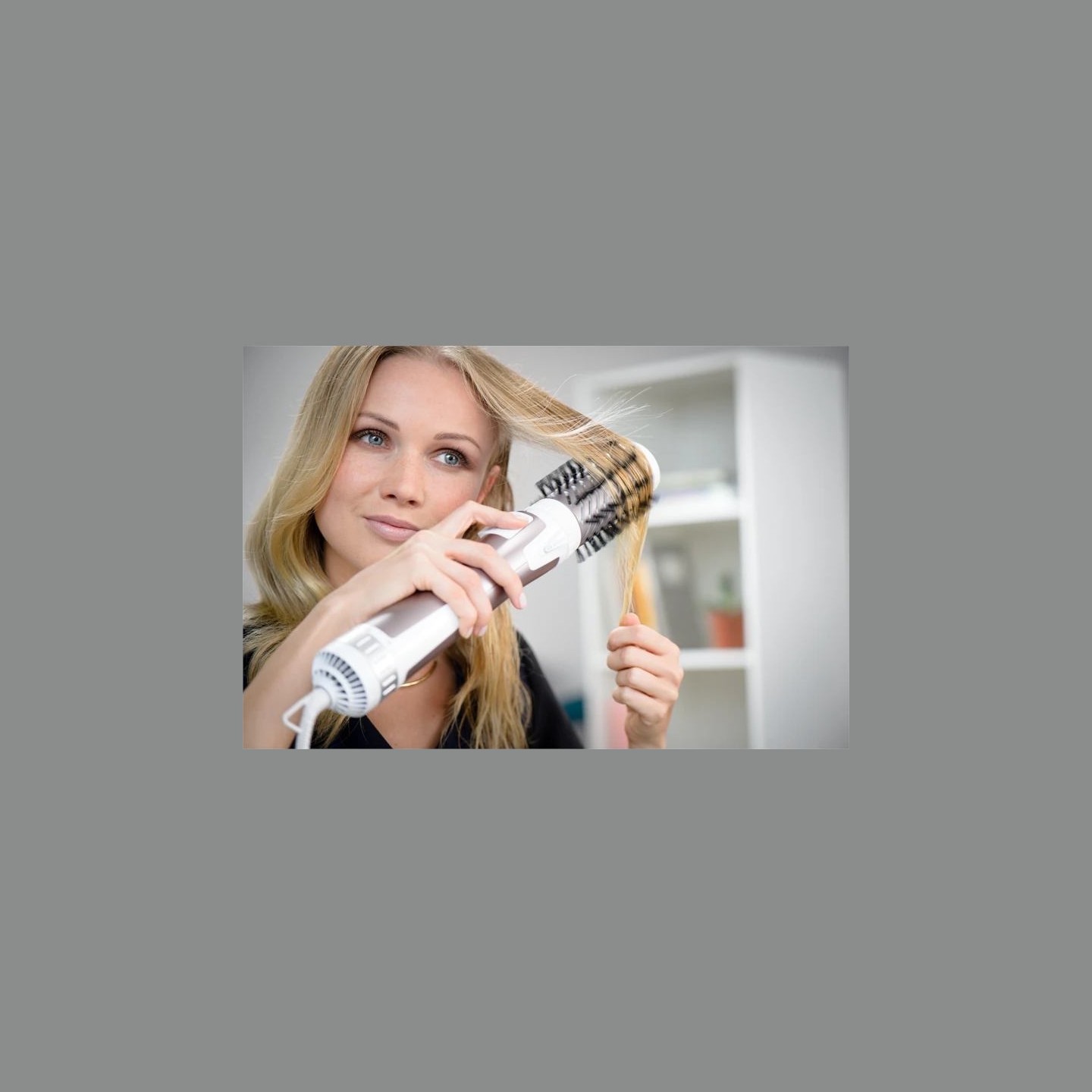 Rowenta | ACTIV PREMIUM CARE Hair Brush | CF9540 | Ceramic heating system | Ion conditioning | Barrel diameter 40 - 50 mm | Numb