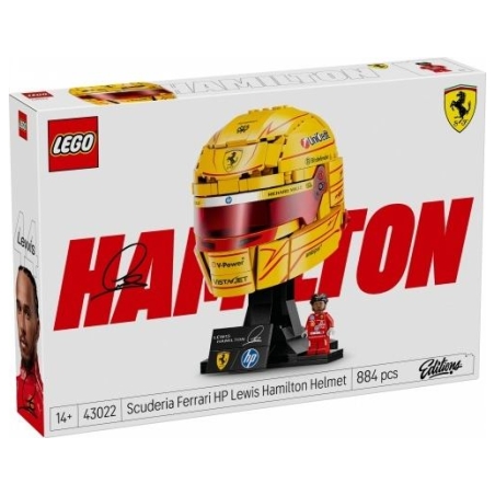 Lego Editions 43022 Scuderia Ferrari HP Lewis Hamilton Helmet