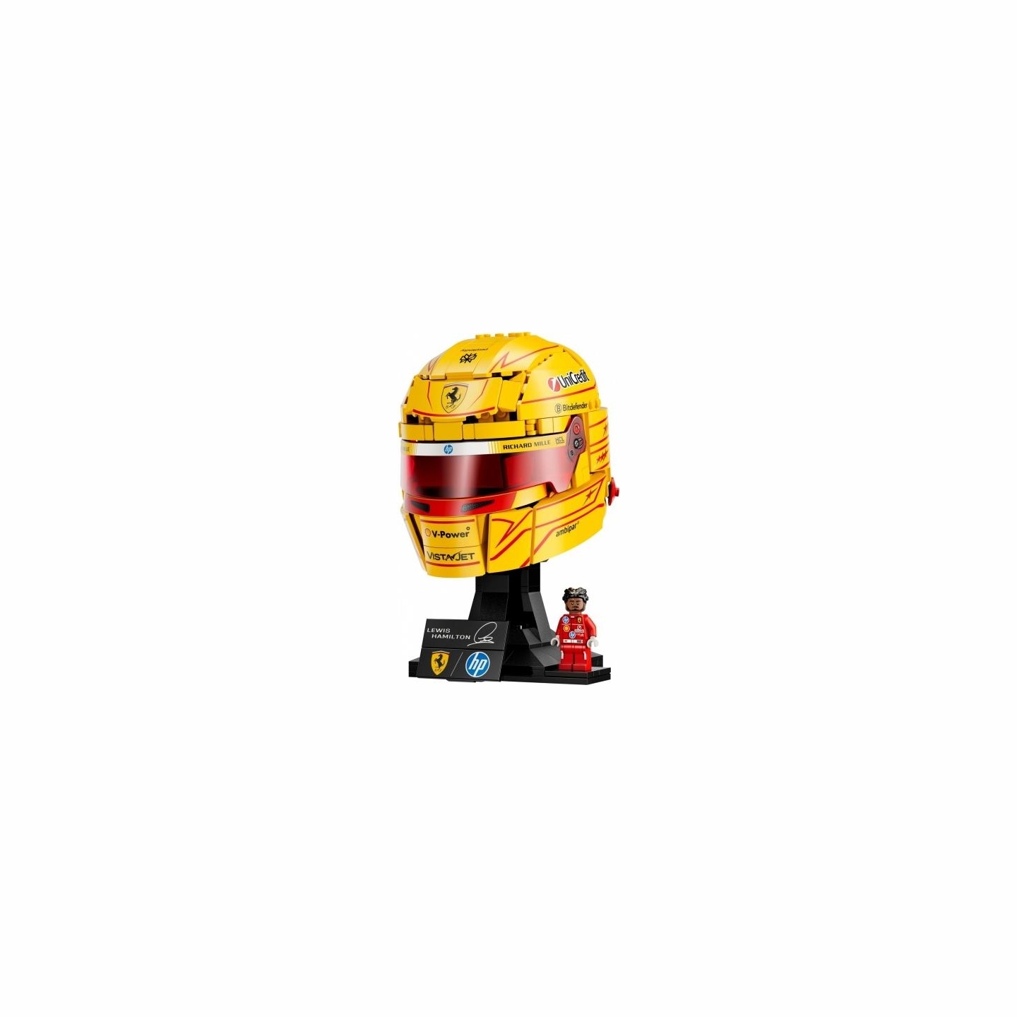 Lego Editions 43022 Scuderia Ferrari HP Lewis Hamilton Helmet