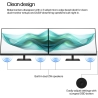 HP 327ph Series 3 Pro FHD Monitor - 27" 1920x1080 FHD 250-nit 100Hz AG, IPS, HDMI/VGA/DisplayPort, speakers, height adjustable/t