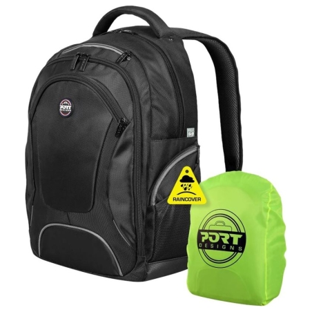 Port Designs | Courchevel | Fits up to size 17.3 " | Backpack | Black | Shoulder strap