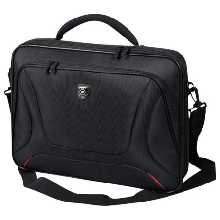 Port Designs | Courchevel | Fits up to size 15.6 " | Messenger - Briefcase | Black | Shoulder strap