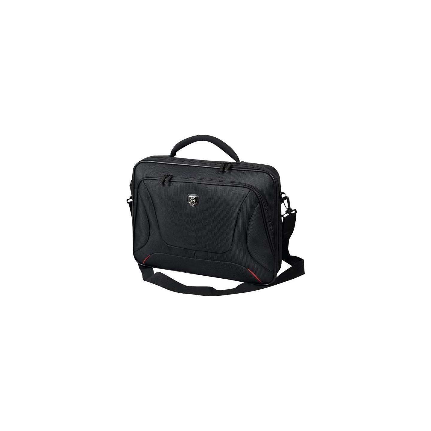 Port Designs | Courchevel | Fits up to size 15.6 " | Messenger - Briefcase | Black | Shoulder strap