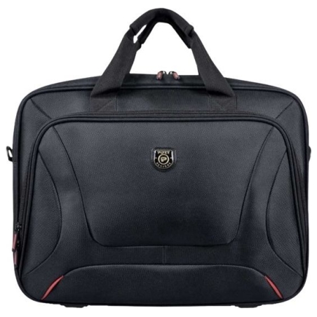 Port Designs | Courchevel | Fits up to size 15.6 " | Messenger - Briefcase | Black | Shoulder strap