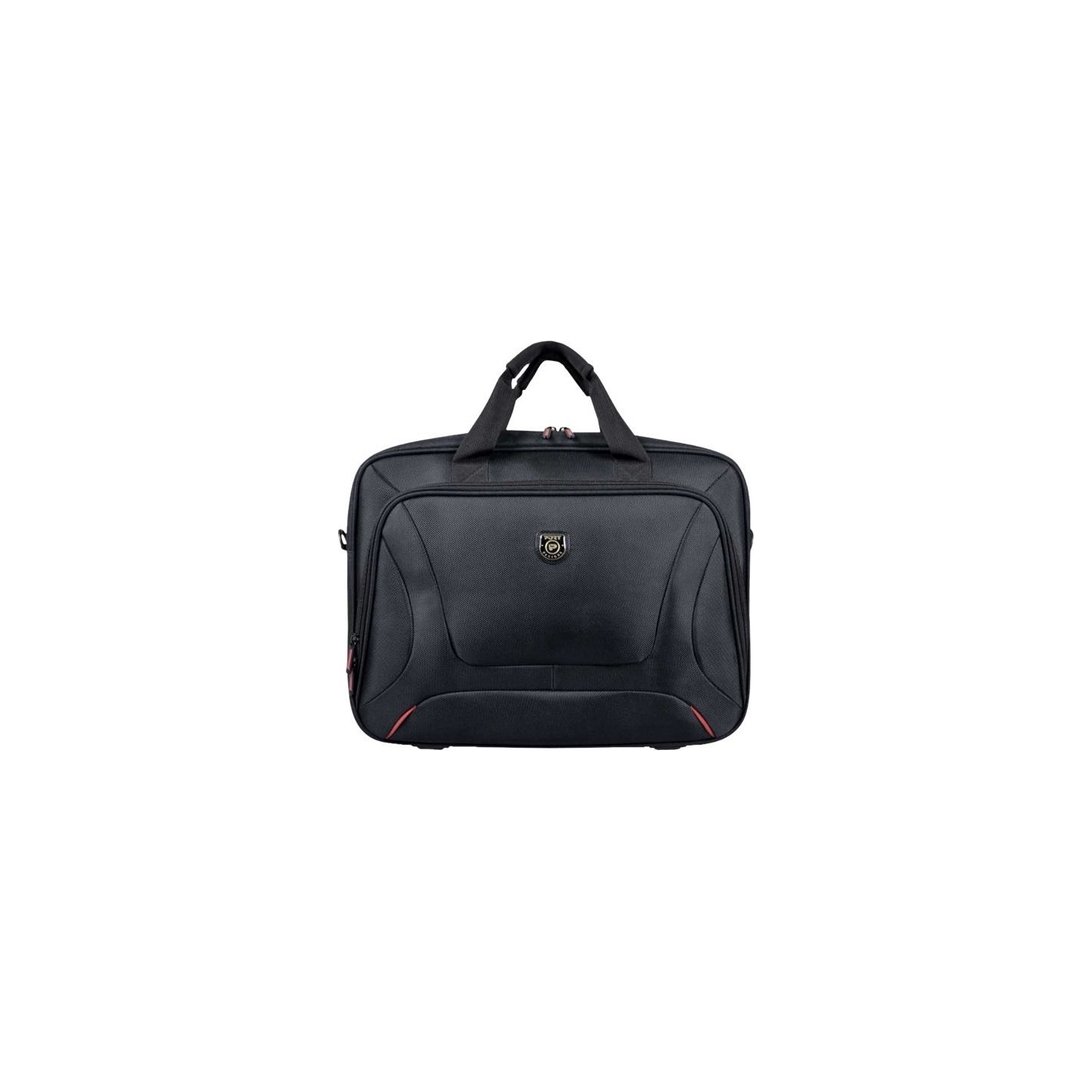 Port Designs | Courchevel | Fits up to size 15.6 " | Messenger - Briefcase | Black | Shoulder strap
