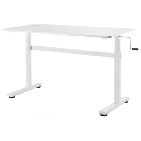 Maclean Sit stand manual desk Ergo-Office ER0401W