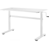 Maclean Sit stand manual desk Ergo-Office ER0401W