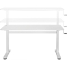 Maclean Sit stand manual desk Ergo-Office ER0401W
