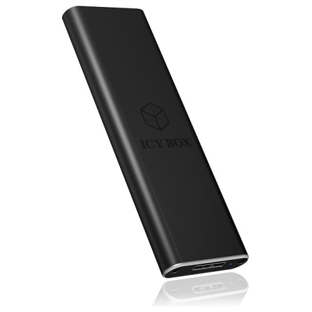 Raidsonic | External USB 3.0 enclosure for M.2 SSD | IB-183M2 | SATA | USB 3.0 Type-A | Portable Hard Drive Case