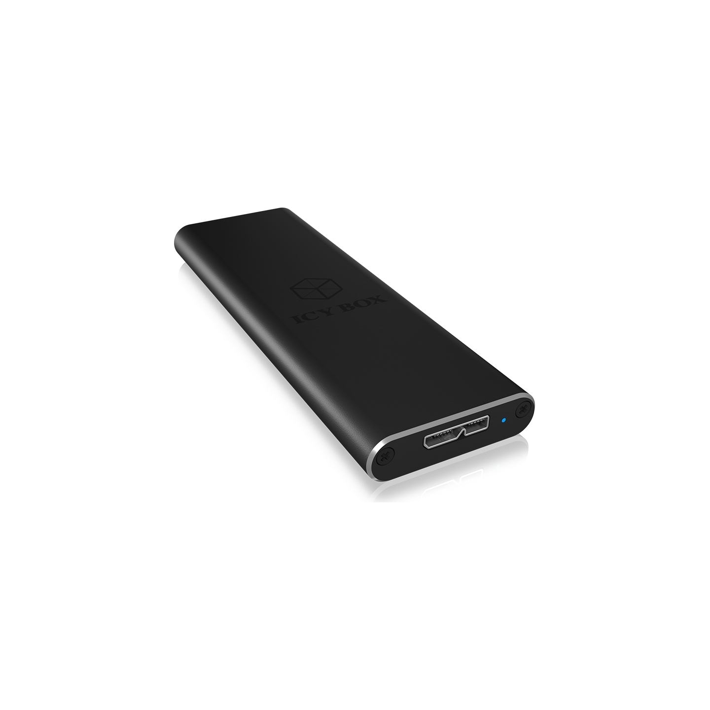 Raidsonic | External USB 3.0 enclosure for M.2 SSD | IB-183M2 | SATA | USB 3.0 Type-A | Portable Hard Drive Case