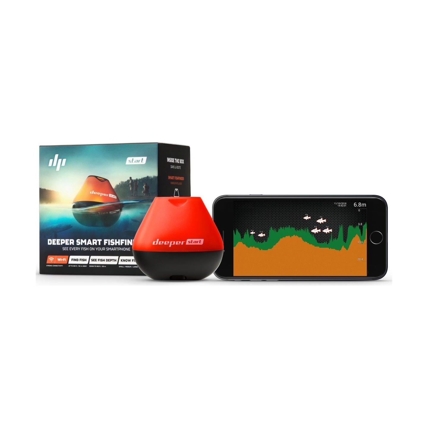 Deeper | Start Smart Fishfinder | Sonar | Wi-Fi