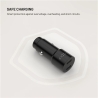 Fixed Dual USB-C Car Charger, 65W, PD 3.0