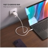 Fixed Mini GaN power adapter with USB-C output and PD support, 65W