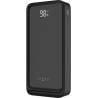 Fixed Power Bank Zen2 20 with LCD Display and PD 20W Output | 20000 mAh | Black