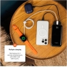 Fixed Power Bank Zen2 20 with LCD Display and PD 20W Output | 20000 mAh | Black