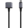 Fixed | Braided charging cable with USB-C/MagSafe 3 connectors, 2 m, 140 W, Gray