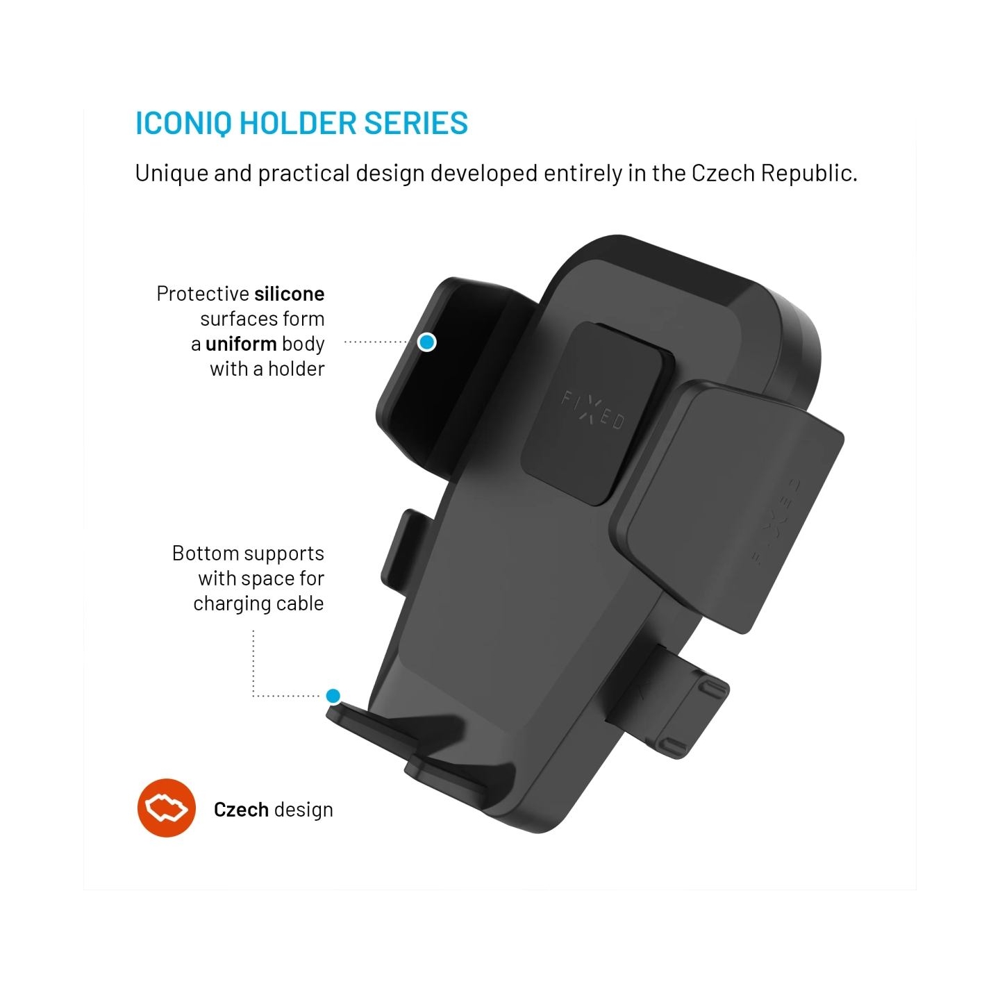 Fixed Iconiq Mirror | Black
