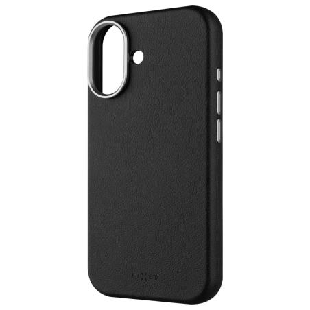 Fixed MagLeather | Back cover | Apple | iPhone 17 | Leather | Black