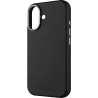 Fixed MagLeather | Back cover | Apple | iPhone 17 | Leather | Black