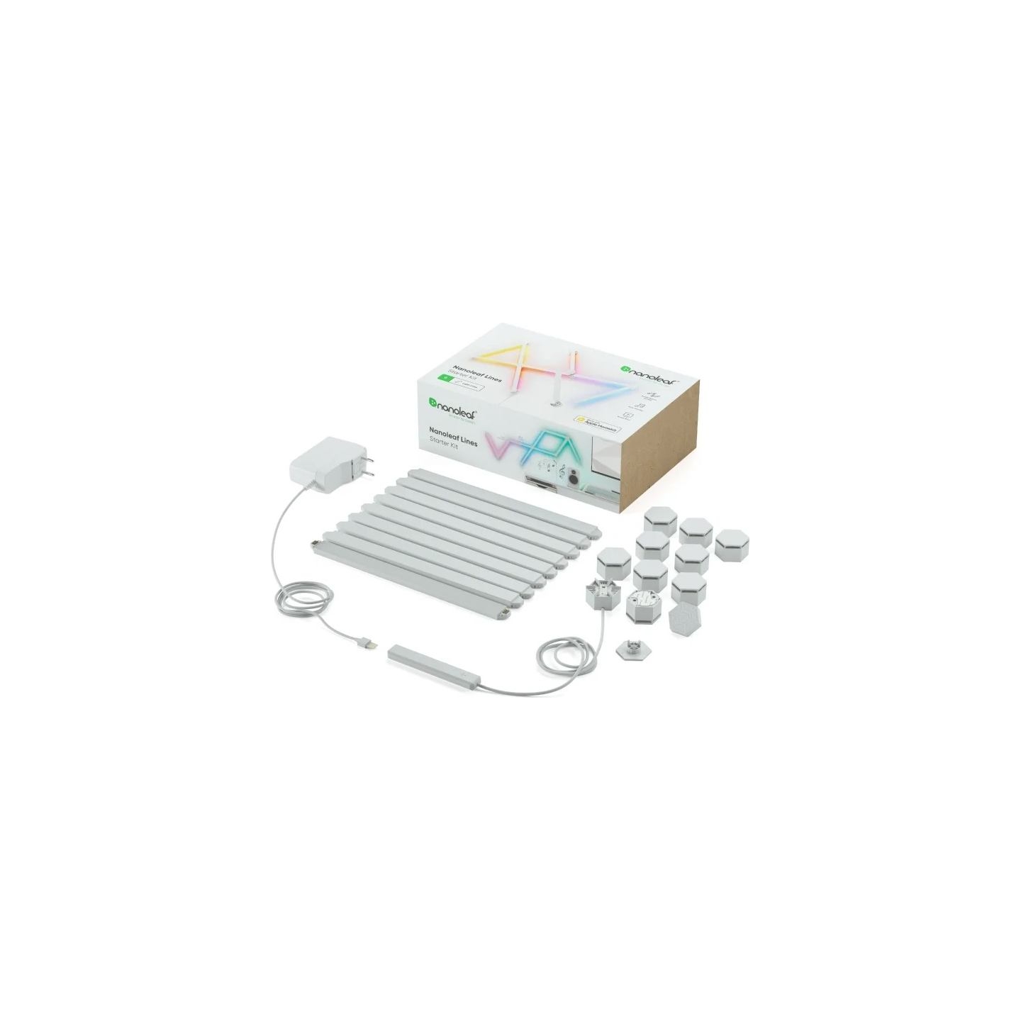 Nanoleaf | Lines Starter Kit (9 panels) | 16M+ colors
