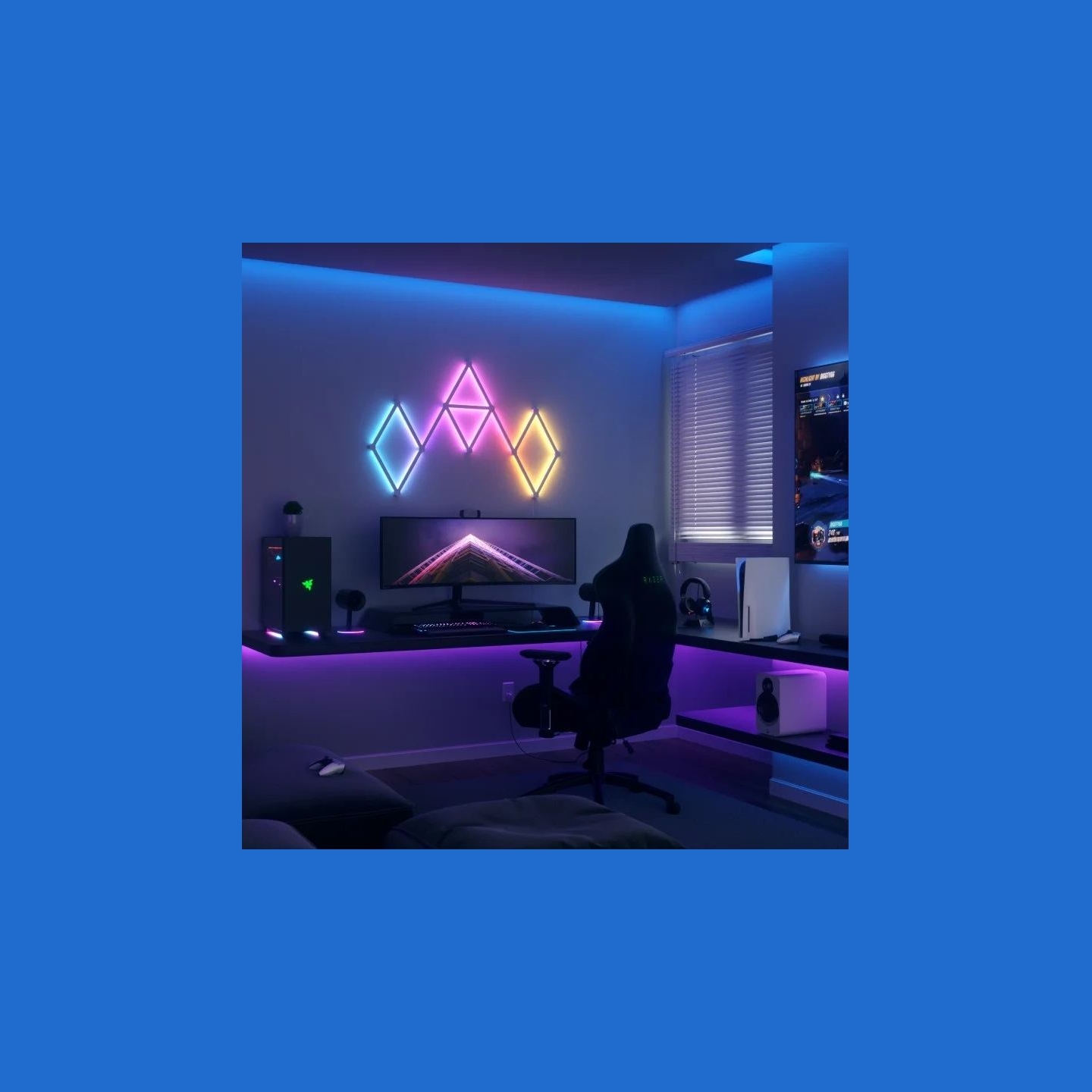 Nanoleaf | Lines Starter Kit (9 panels) | 16M+ colors