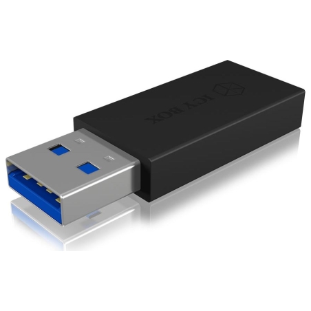 Raidsonic | ICY BOX Adapter for USB 3.1 (Gen 2), Type-A plug to Type-C socket | IB-CB015