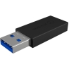 Raidsonic | ICY BOX Adapter for USB 3.1 (Gen 2), Type-A plug to Type-C socket | IB-CB015