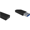 Raidsonic | ICY BOX Adapter for USB 3.1 (Gen 2), Type-A plug to Type-C socket | IB-CB015