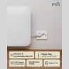 Mill | Heater | IB250 Steel | Panel Heater | 250 W | Number of power levels 1 | Suitable for rooms up to 2-5 m² | White