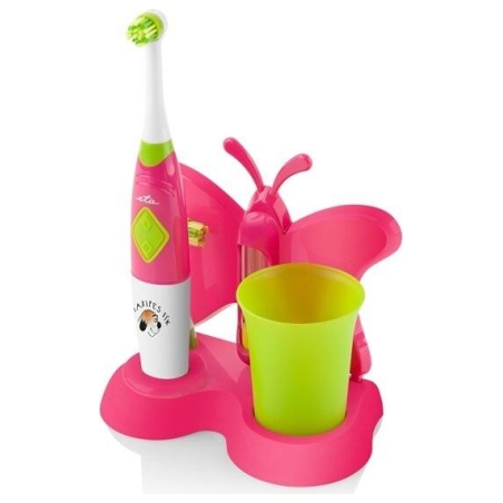 ETA | Toothbrush with water cup and holder | Sonetic ETA129490070 | Battery operated | For kids | Number of brush heads include